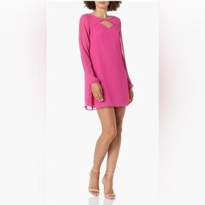 BCBGeneration Women's Cocktail Cutout Shirt Woven Dress